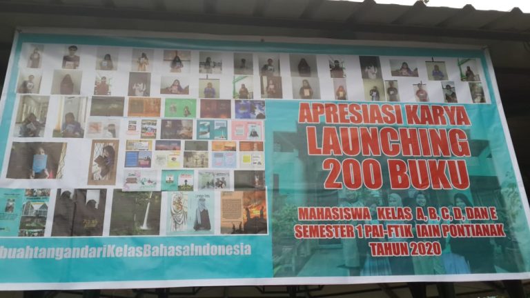 Buah Tangan dari Kelas Bahasa Indonesia: Mahasiswa PAI Launching 200 Buku