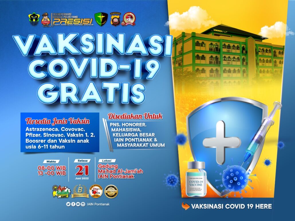 vaksinasi-covid-19-gratis-di-iain-pontianak
