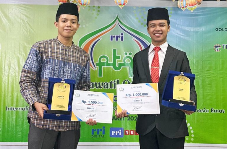 Irwansyah, Mahasiswa IAIN Pontianak Raih Juara 1 Lomba Tausiah Tingkat Provinsi